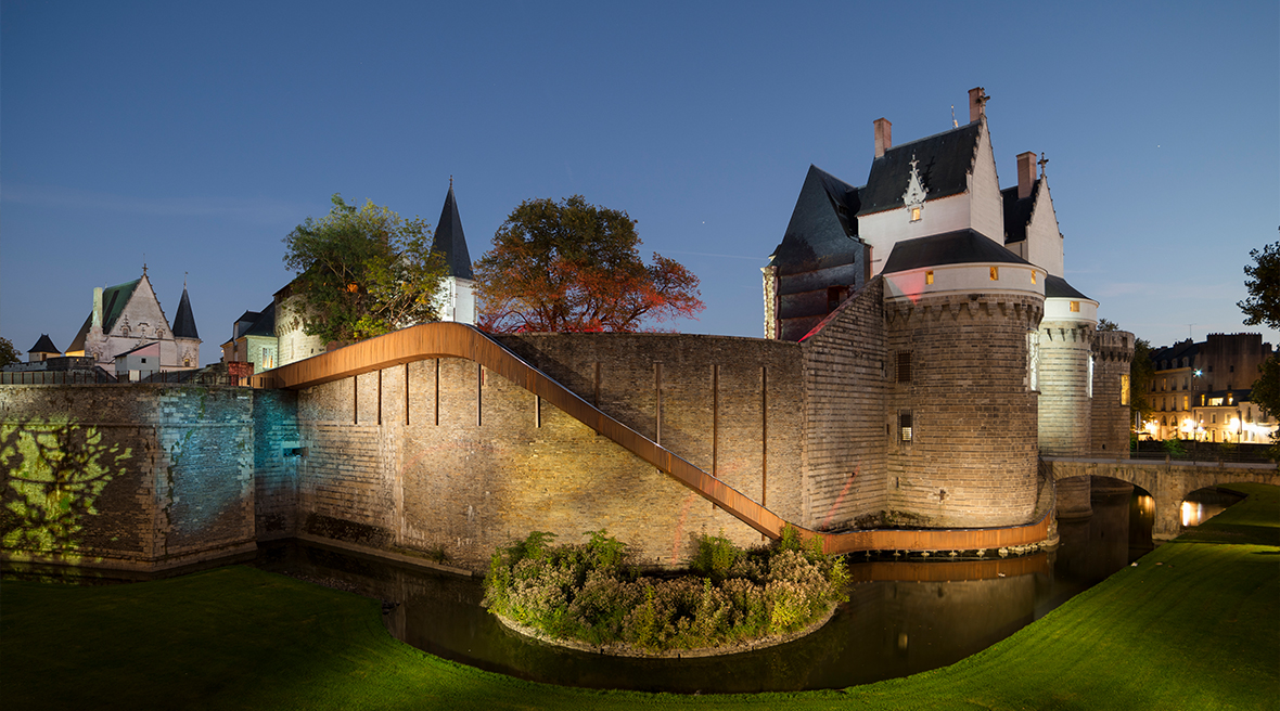 The Chateau des Ducs de Bretagne in Nantes